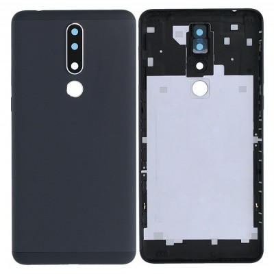 Back Panel Cover For Nokia 3 1 Plus Grey - Maxbhi Com