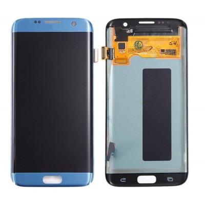 Lcd With Touch Screen For Samsung Galaxy S7 Edge 64gb Blue By - Maxbhi Com