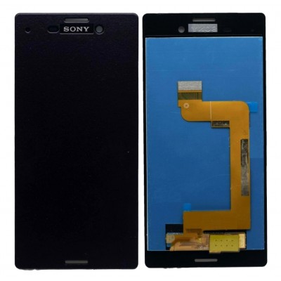 Lcd With Touch Screen For Sony Xperia M4 Aqua 16gb Silver By - Maxbhi Com