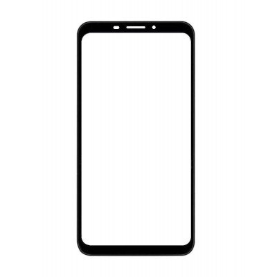 Replacement Front Glass For Allview P10 Style Black By - Maxbhi Com