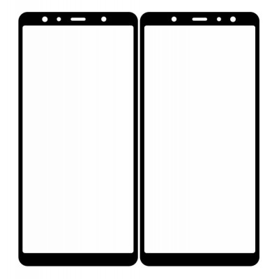 Replacement Front Glass For Samsung Galaxy A7 2018 Gold By - Maxbhi Com