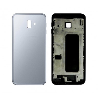 Full Body Housing For Samsung Galaxy J6 Plus Grey - Maxbhi Com