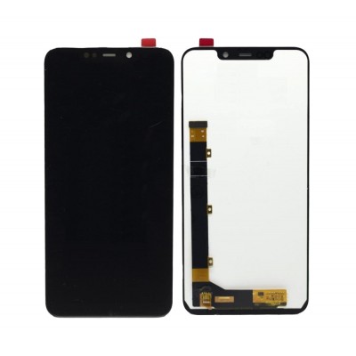 Lcd With Touch Screen For Panasonic Eluga Z1 Pro Black By - Maxbhi Com