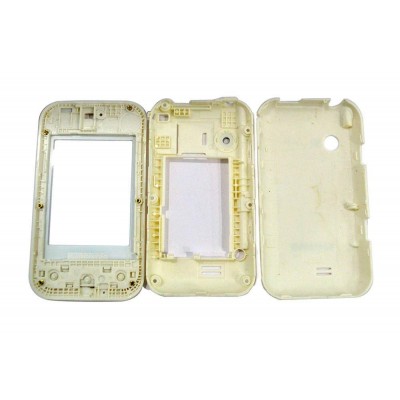Full Body Housing For Samsung E2652 Champ Duos White - Maxbhi Com