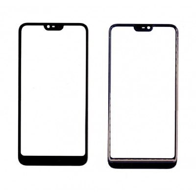 Replacement Front Glass For Nokia 7 1 White By - Maxbhi Com