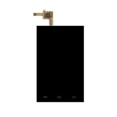 Lcd With Touch Screen For Lava Iris 3g 415 Grey By - Maxbhi Com