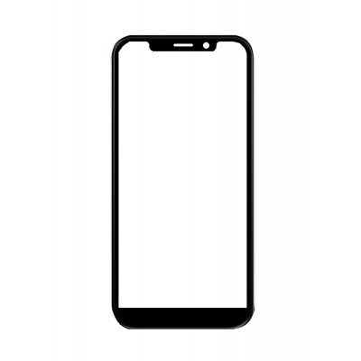 Replacement Front Glass For Allview Soul X5 Mini White By - Maxbhi Com