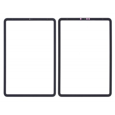 Replacement Front Glass For Apple Ipad Pro 11 2018 Black By - Maxbhi Com