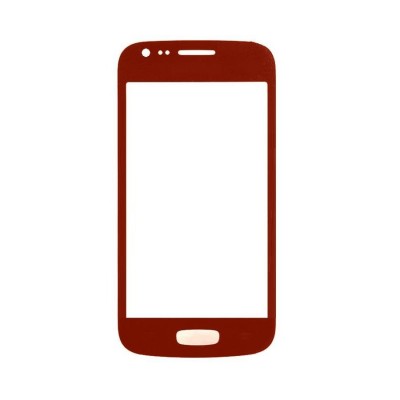 Replacement Front Glass For Samsung Galaxy Ace 3 3g Gts7270 Red By - Maxbhi Com