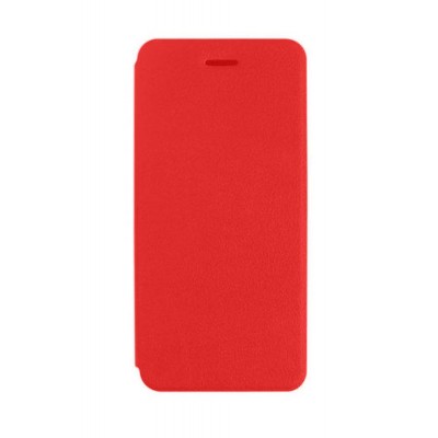 Flip Cover For Celkon C9 Jumbo Red By - Maxbhi Com