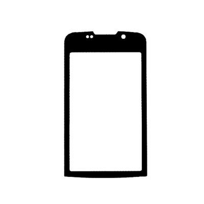 Replacement Front Glass For Samsung Qwerty White By - Maxbhi Com