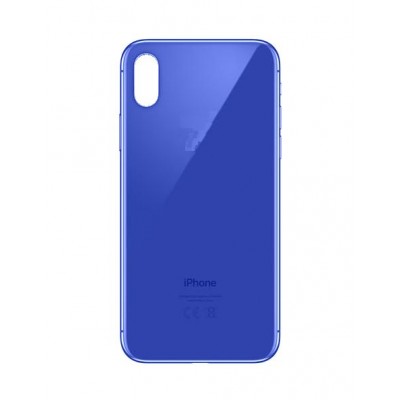 Back Panel Cover For Apple Iphone Xc Blue - Maxbhi Com