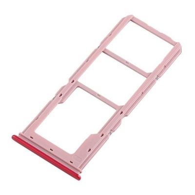 Sim Card Holder Tray For Vivo Y93 Red - Maxbhi Com