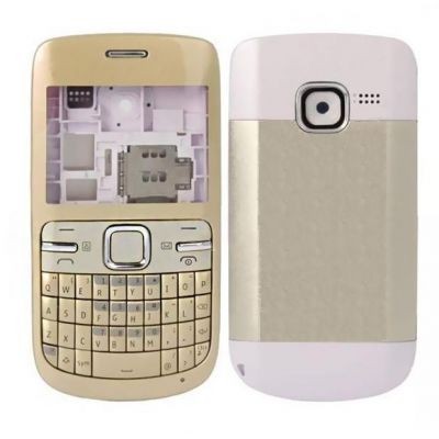 Full Body Housing For Nokia C303 Gold - Maxbhi Com