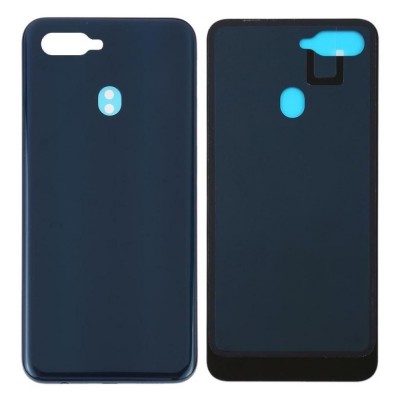 Back Panel Cover For Oppo A7 Blue - Maxbhi Com