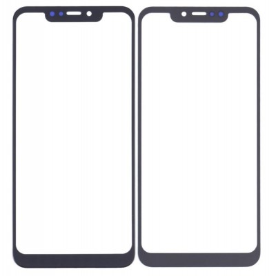 Replacement Front Glass For Infinix Hot 6x Black By - Maxbhi Com
