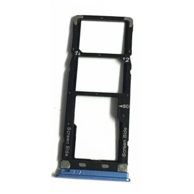 Sim Card Holder Tray For Tecno Mobile Camon X Blue - Maxbhi Com