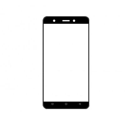 Replacement Front Glass For Tecno Mobile F2 Lte Black By - Maxbhi Com