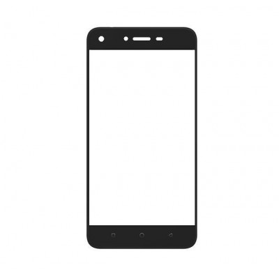 Replacement Front Glass For Tecno Mobile Spark Black By - Maxbhi Com