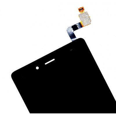 Lcd With Touch Screen For Infinix Hot 4 Pro Silver By - Maxbhi Com