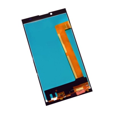 Lcd With Touch Screen For Panasonic P66 Mega White By - Maxbhi Com
