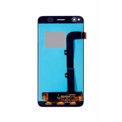 Lcd With Touch Screen For Micromax Canvas 1 2018 White By - Maxbhi Com