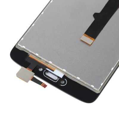 Lcd With Touch Screen For Moto C White By - Maxbhi Com