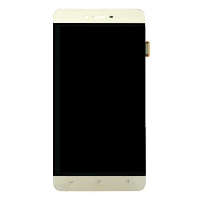 Lcd With Touch Screen For Gionee S6 Black By - Maxbhi Com