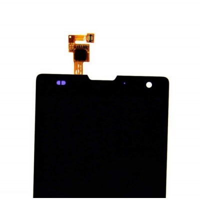 Lcd With Touch Screen For Huawei Honor 3c Lte White By - Maxbhi Com