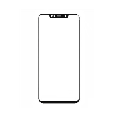 Replacement Front Glass For Blu Vivo Xl4 Black By - Maxbhi Com