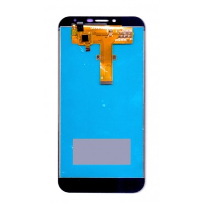 Lcd With Touch Screen For Intex Aqua 4g Black By - Maxbhi Com