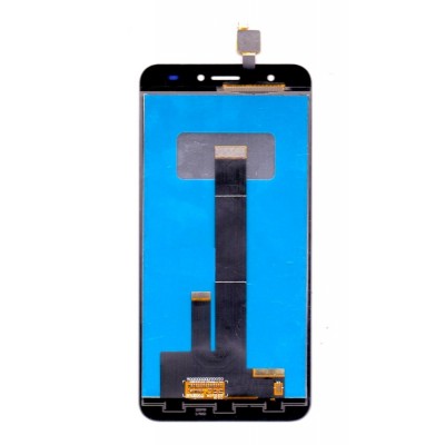 Lcd With Touch Screen For Intex Aqua Lions T1 Coffee By - Maxbhi Com