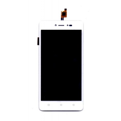 Lcd With Touch Screen For Lava Z60 White By - Maxbhi Com