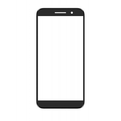 Replacement Front Glass For Vodafone Smart E9 White By - Maxbhi Com