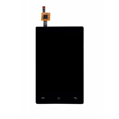 Lcd With Touch Screen For Lava B1 Black By - Maxbhi Com