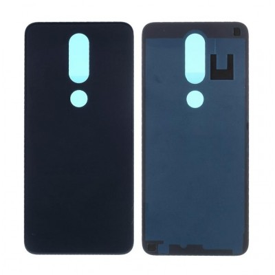 Back Panel Cover For Nokia 6 1 Plus Blue - Maxbhi Com