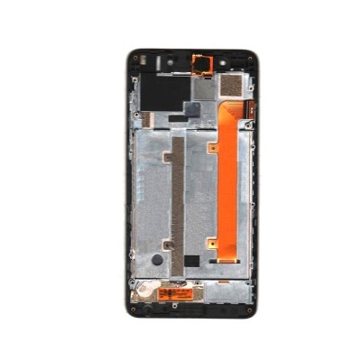 Lcd With Touch Screen For Lava Iris 860 Grey By - Maxbhi Com