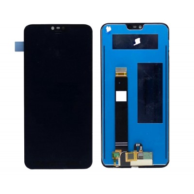 Lcd With Touch Screen For Nokia 6 1 Plus Black By - Maxbhi Com