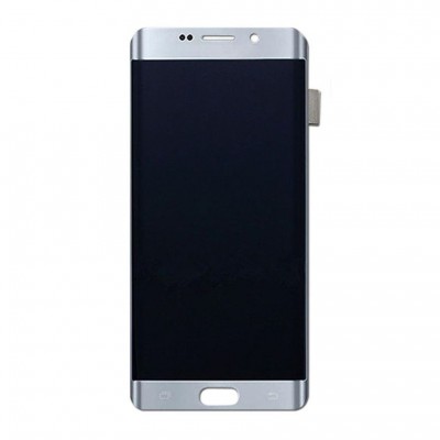 Lcd With Touch Screen For Samsung Galaxy S7 Edge Silver By - Maxbhi Com