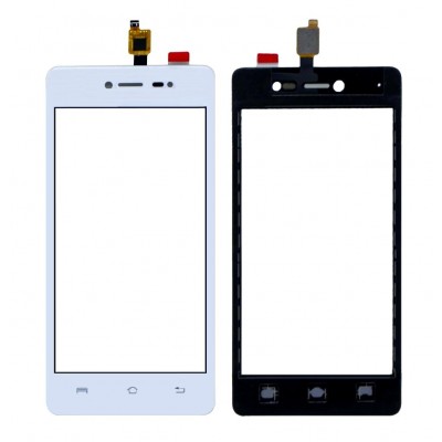 Touch Screen Digitizer For Lava Iris 702 White By - Maxbhi Com