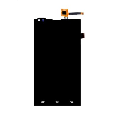 Lcd With Touch Screen For Celkon Millennium Vogue Q455 Blue By - Maxbhi Com