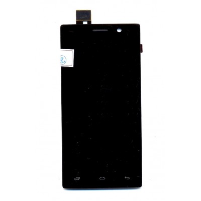 Lcd With Touch Screen For Intex Cloud Power Plus White By - Maxbhi Com