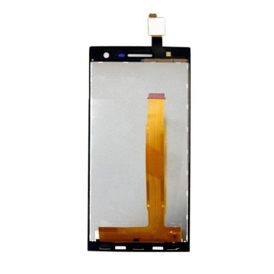 Lcd With Touch Screen For Xolo Q1010 Black By - Maxbhi Com