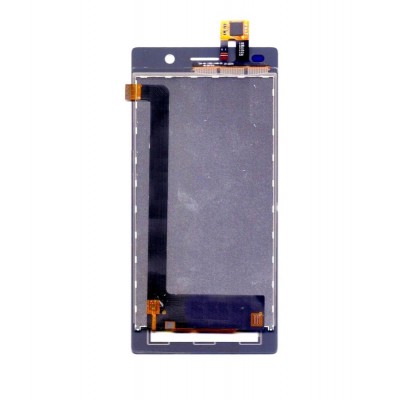 Lcd With Touch Screen For Intex Aqua Power Plus Silver By - Maxbhi Com