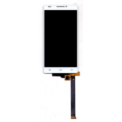 Lcd With Touch Screen For Intex Aqua Xtreme 2 White By - Maxbhi Com