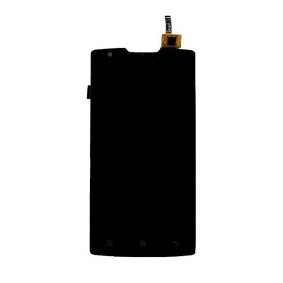 Lcd With Touch Screen For Lenovo A1000 Black By - Maxbhi Com