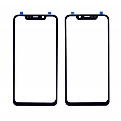 Replacement Front Glass For Motorola One Power P30 Xt1942 Black By - Maxbhi Com