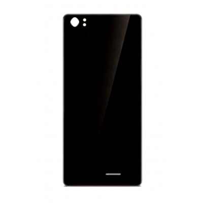 Back Panel Cover For Lava Iris X8q Black - Maxbhi Com