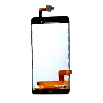 Lcd With Touch Screen For Micromax Bolt Supreme 4 Black By - Maxbhi Com