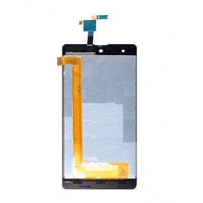 Lcd With Touch Screen For Micromax Canvas Selfie 4 White By - Maxbhi Com